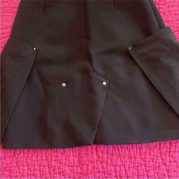 Marios Schwab Elegant Black Skirt, US2 - Picture 2 of 8